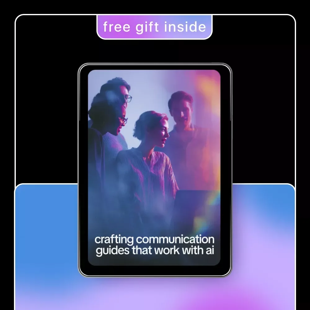Crafting Communication Guides That Work with AI | Practical eBook on how ai can generate communication style guides for Teams & Brands