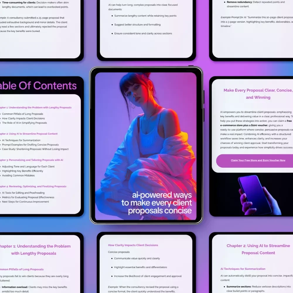 AI-Powered Ways to Make Every Client Proposals Concise – Smart AI Guide for Clear, High-Converting Business Proposals | ways ai can make client proposals concise