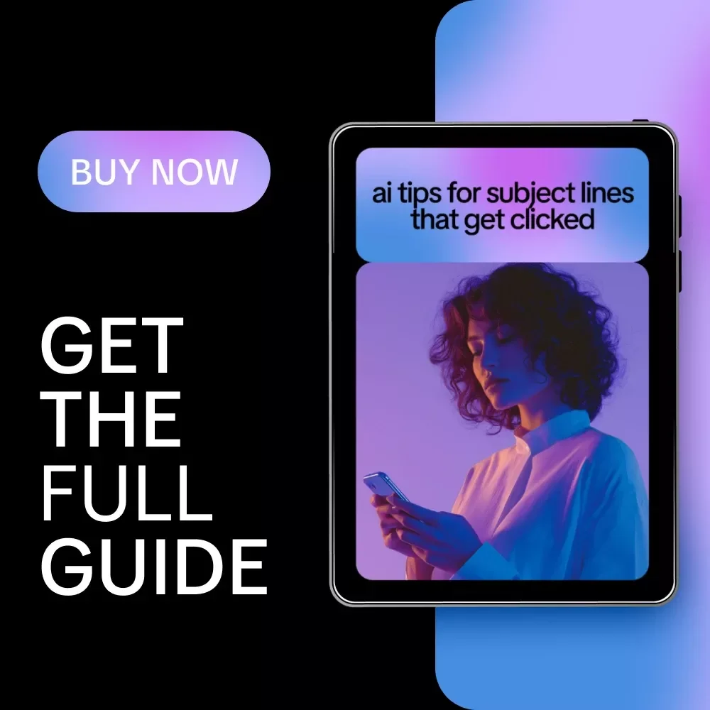 AI Tips for Subject Lines That Get Clicked – Smart Email Marketing Guide with ai tips for subject lines that get opens, AI-Powered Subject Line Strategy, Digital Download for Email Creators