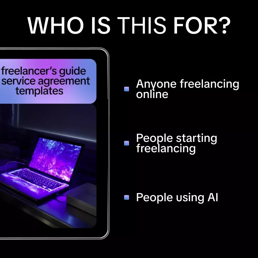 A Freelancer’s Guide to Service Agreement Templates | AI-Powered eBook for Smarter Contracts | ai for service agreement templates