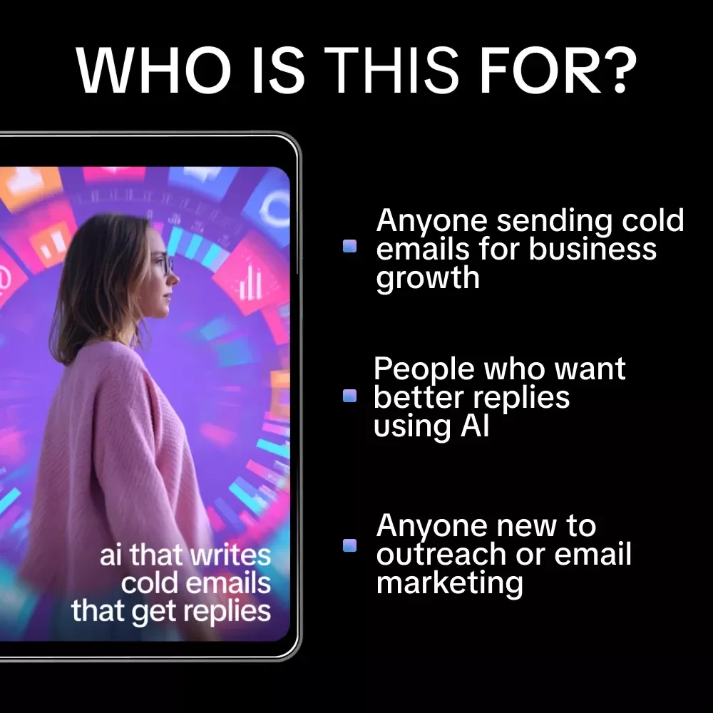 AI That Writes Cold Emails That Get Replies | AI Cold Email Guide, Outreach eBook, B2B Sales Prospecting Checklist, Email Marketing Digital Download