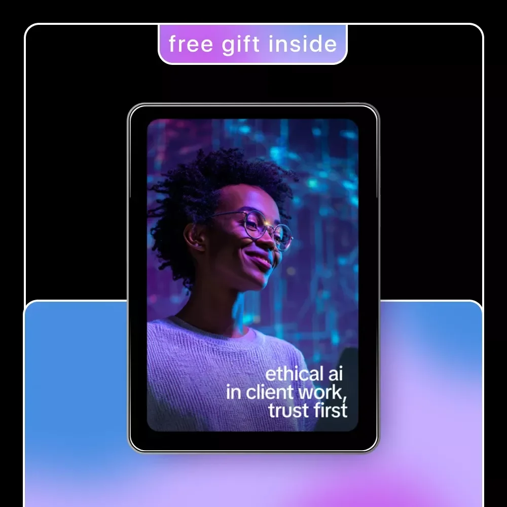 Ethical AI in Client Work, Trust First – Practical Guide to the Ethical Use of AI in Client Work for Freelancers, Consultants & Agencies (eBook Download)