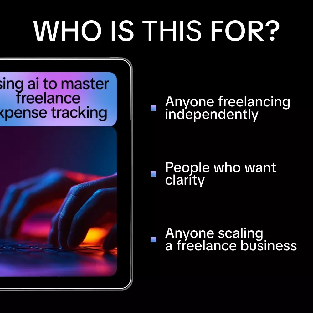 Using AI to Master Freelance Expense Tracking | Smart AI Guide for Freelancers & Solopreneurs | ai for freelance expense tracking