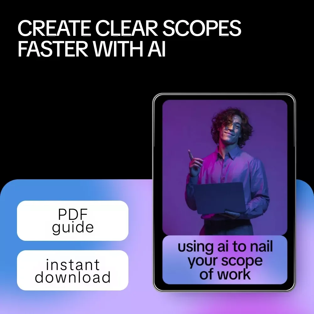 Using AI to Nail Your Scope of Work | Practical Guide for Freelancers & Creators | ai for scope of work documents