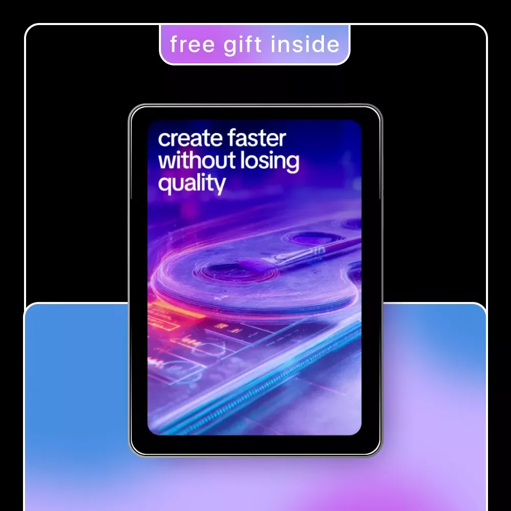 Create Faster Without Losing Quality | AI Tools That Speed Up Creative Tasks for Creators, Writers & Designers (eBook)