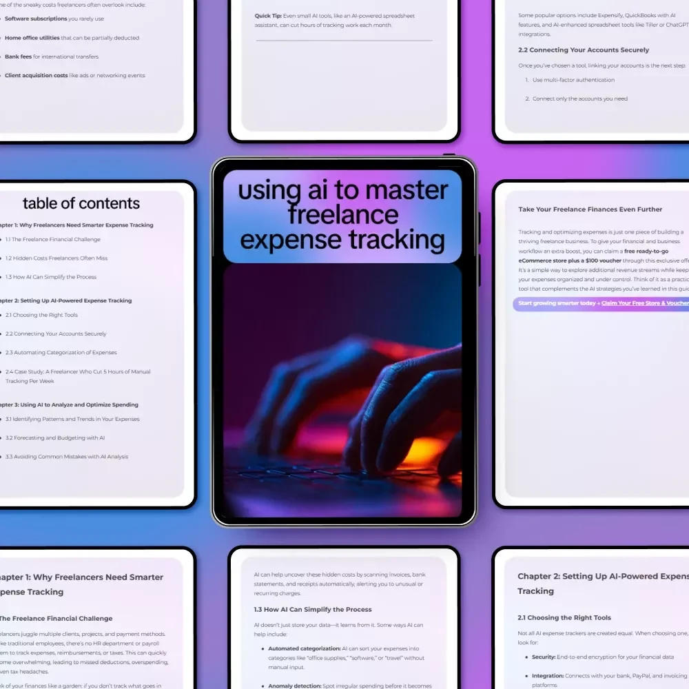Using AI to Master Freelance Expense Tracking | Smart AI Guide for Freelancers & Solopreneurs | ai for freelance expense tracking