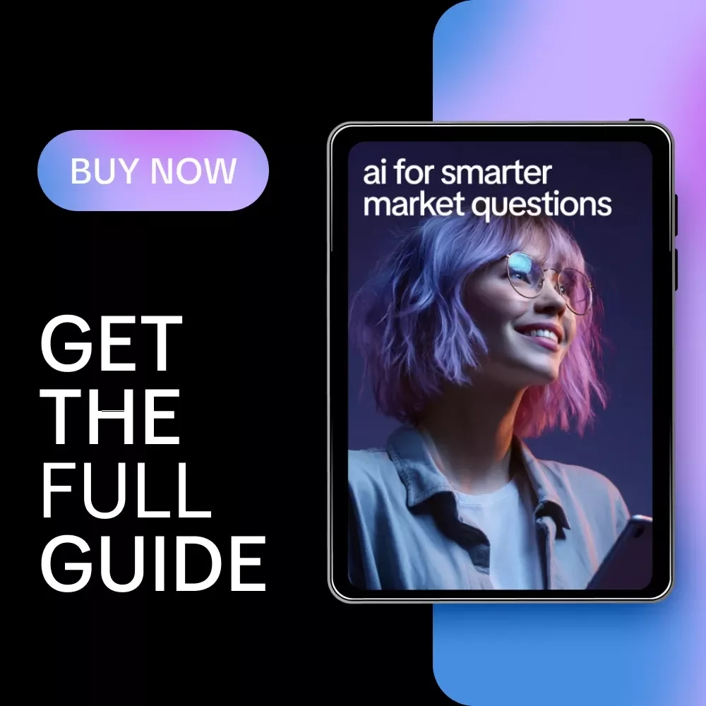 AI for Smarter Market Questions – eBook with AI Suggestions for Quick Market Research Questions