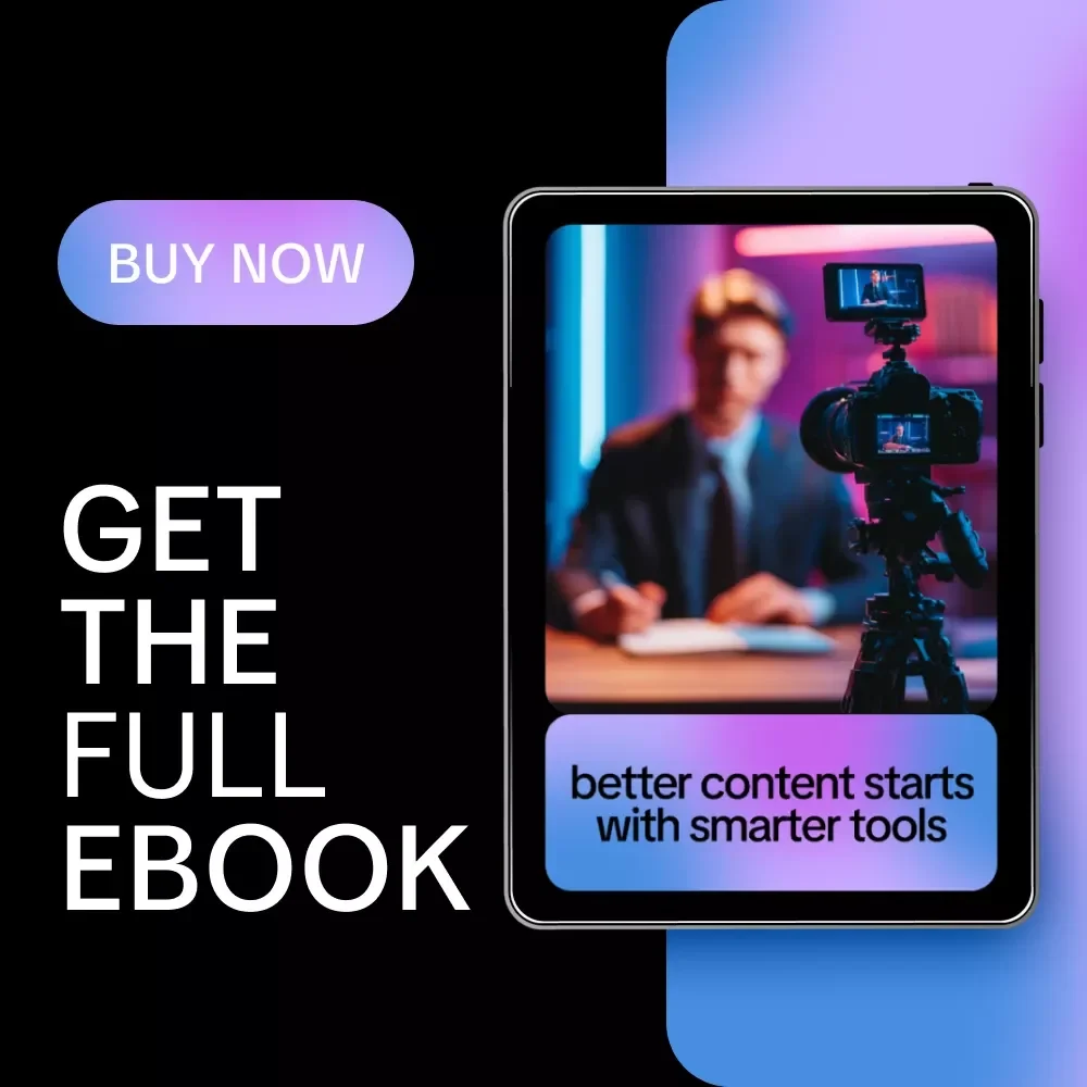 Better Content Starts with Smarter Tools – An eBook on How AI Improves Content Quality for Creators, Marketers & Writers