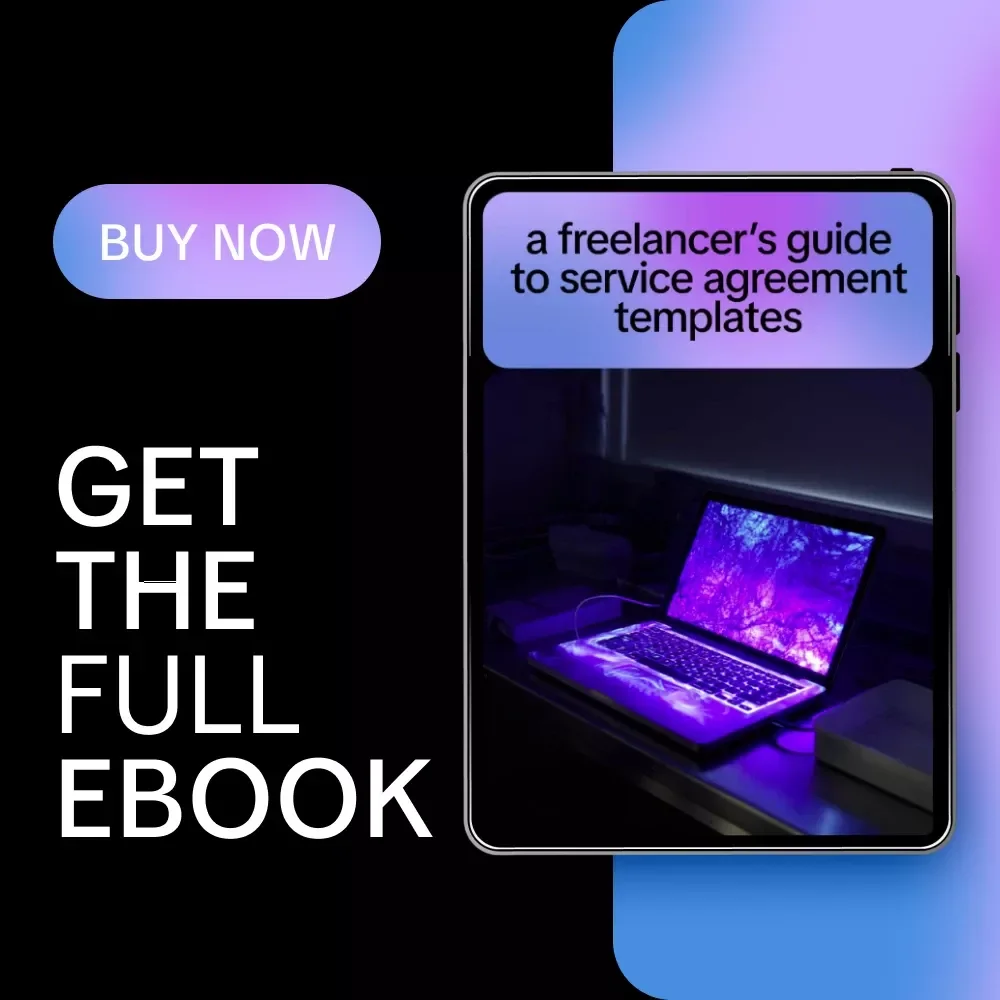 A Freelancer’s Guide to Service Agreement Templates | AI-Powered eBook for Smarter Contracts | ai for service agreement templates
