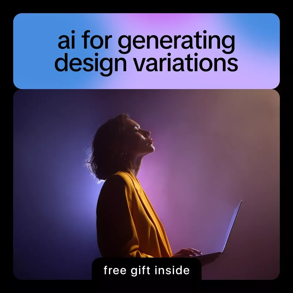 AI for Generating Design Variations | Practical AI Design Guide for Designers, Creatives & Brand Builders | Digital Download eBook