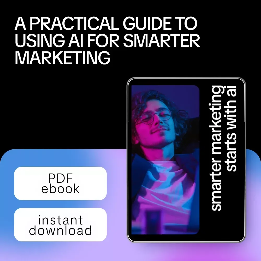 Smarter Marketing Starts with AI | Practical Ebook on AI Advantages for Marketing Explained | Modern Marketing Strategy Guide for Growth
