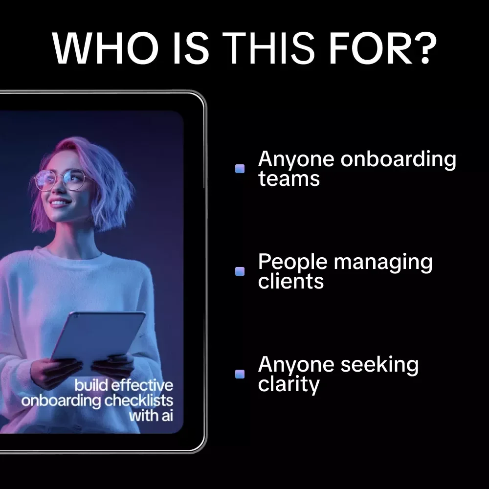 Build Effective Onboarding Checklists with AI | Practical Guide for Smarter Employee & Client Onboarding, AI Help for Creating Onboarding Checklists