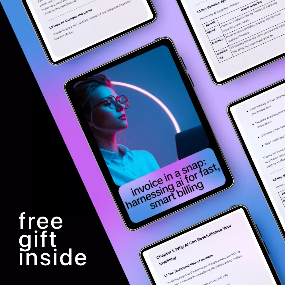 Invoice in a Snap: Harnessing AI for Fast, Smart Billing – Your Complete Guide to AI for Creating Invoices Fast, Streamlined, and Accurate