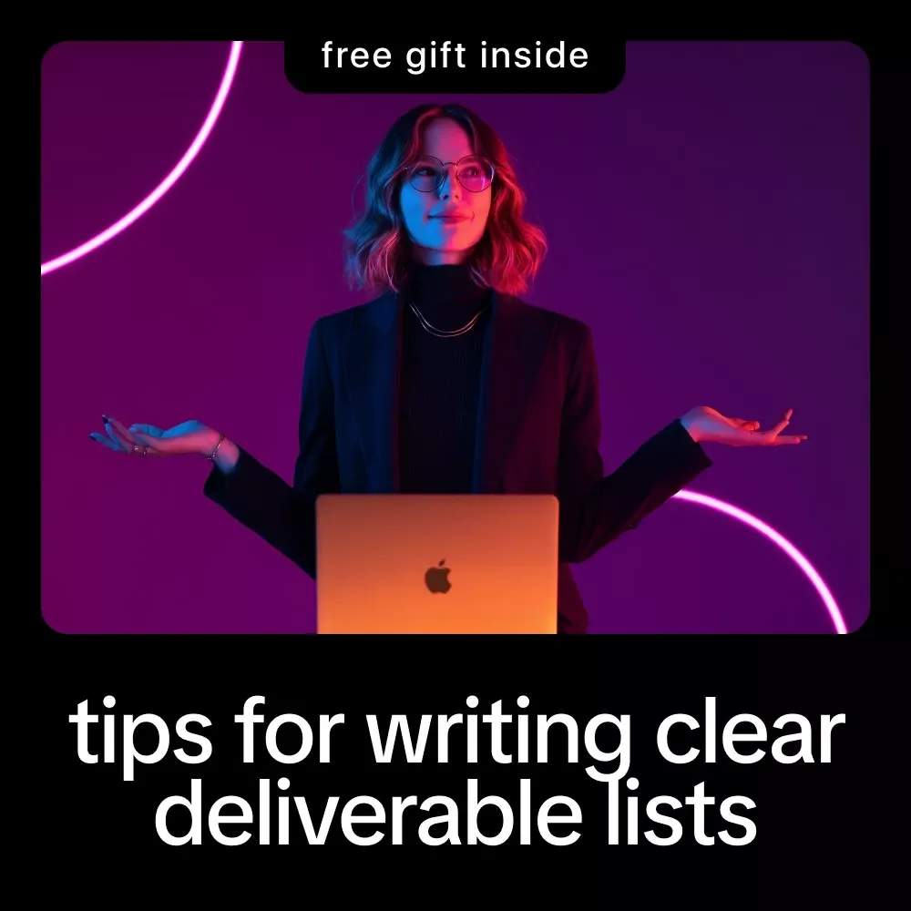 AI-Powered Tips for Writing Clear Deliverable Lists – Smart Checklist for Project Managers, Freelancers & Teams | ai help for writing clear deliverable lists
