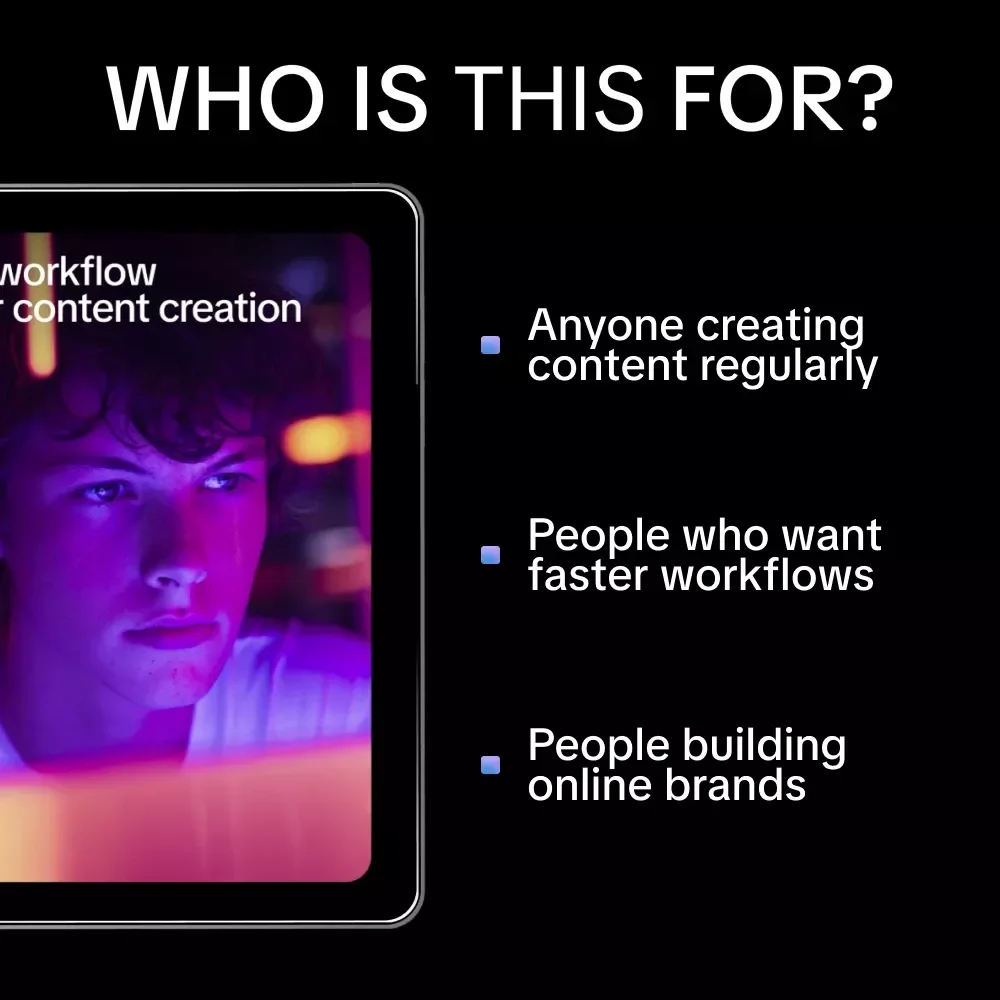 AI Workflow for Content Creation Ebook | ai workflow for content creation Guide for Creators, Marketers & Entrepreneurs