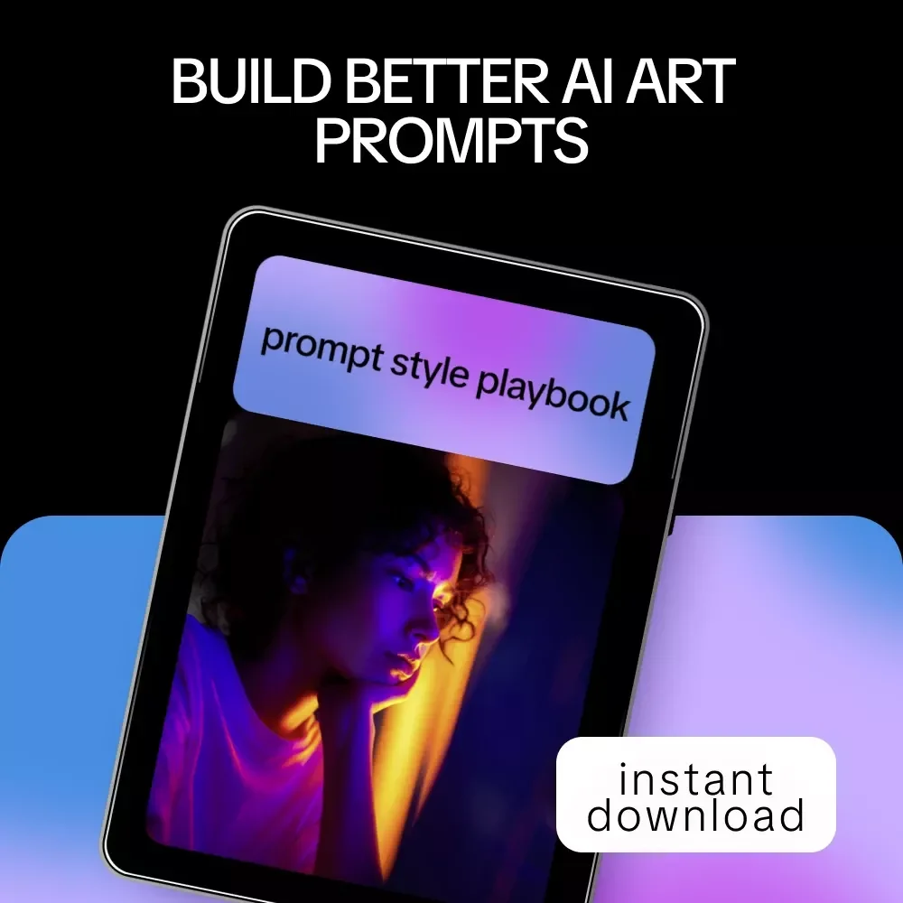 Prompt Style Playbook – Checklist for Prompt Formulas for Different Art Styles, AI Art Prompt Guide, Creative Prompt System, Digital Download