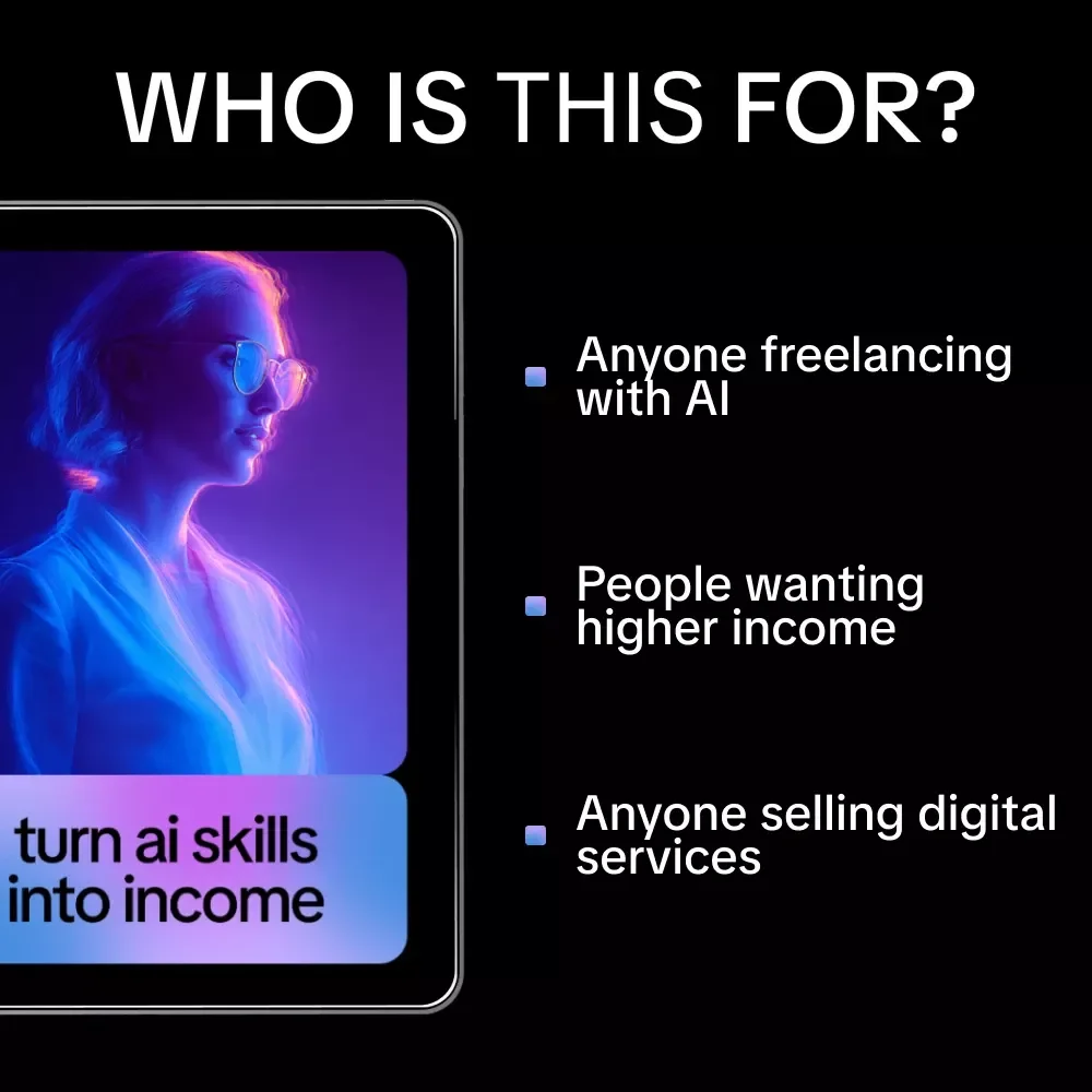 Turn AI Skills into Income – A Practical Freelance Guide to Smart Services, Client Value & Proven Ways to Monetize AI Skills in Freelance