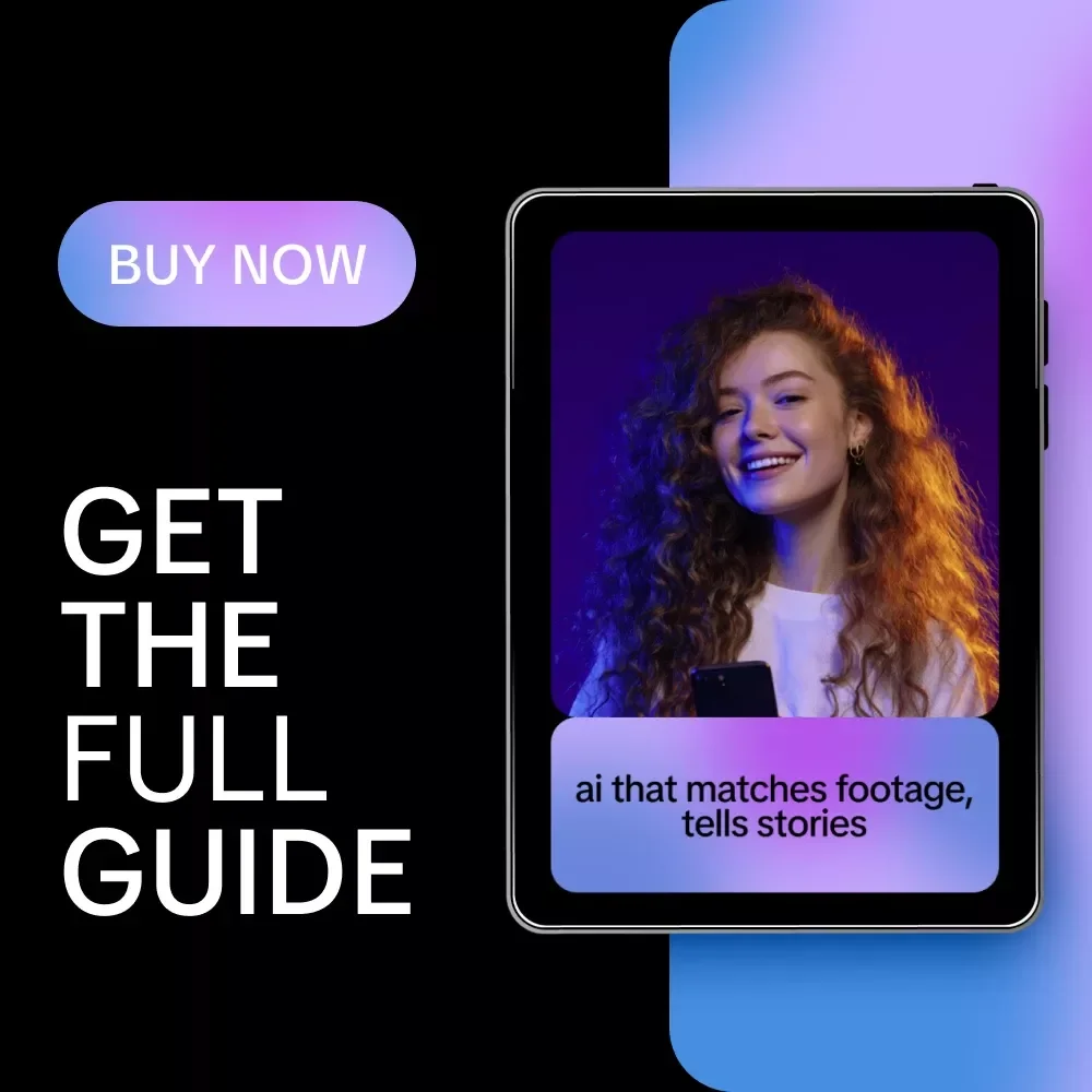 AI That Matches Footage, Tells Stories – Pro Guide for Creators Using ai to match stock footage to script, Smarter Video Workflows, Visual Storytelling with AI