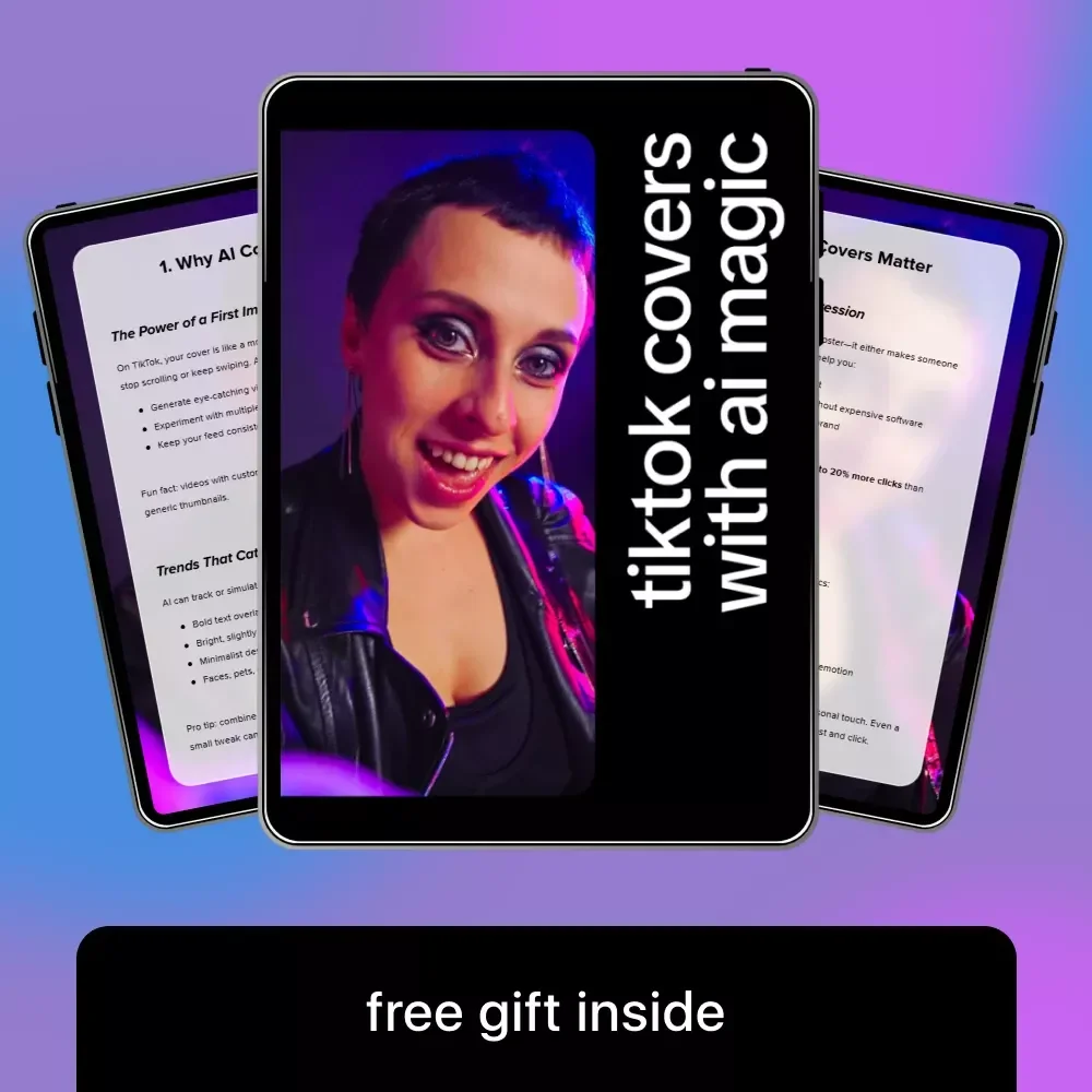 TikTok Covers with AI Magic – Smart Guide to Scroll-Stopping Thumbnails Using AI Tricks for TikTok Video Covers
