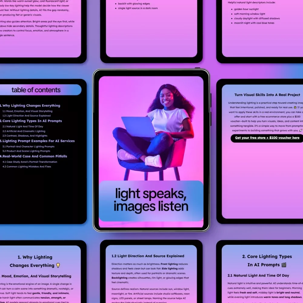 Light Speaks, Images Listen – A Practical Guide on How to Describe Lighting in AI Prompts for Stunning Visual Results