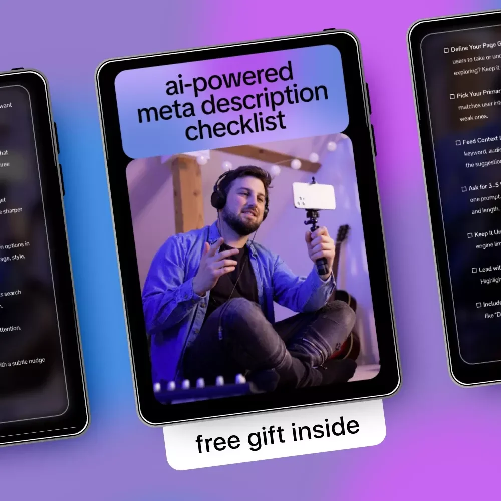 AI-Powered Meta Description Checklist – SEO-Friendly Digital Checklist for ai help for meta description writing, Faster Click-Worthy Search Snippets