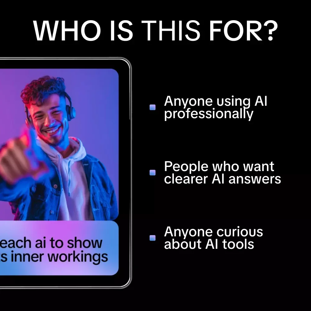 Teach AI to Show Its Inner Workings – A Practical eBook on How to Get AI to Explain AI Features, Smart Prompting & Clear AI Insights