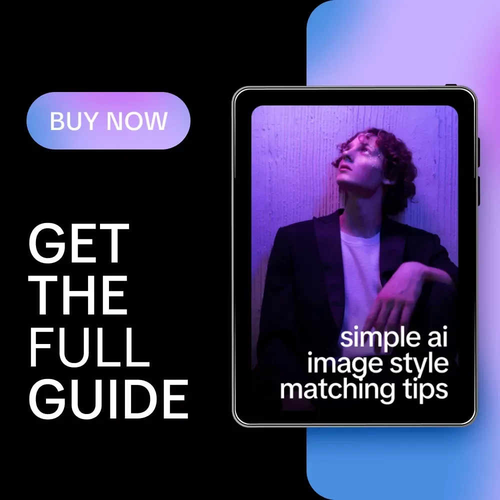 Simple AI Image Style Matching Tips – Easy Guide to simple ai image style matching tips for Better AI Art, Prompt Writing & Style Consistency