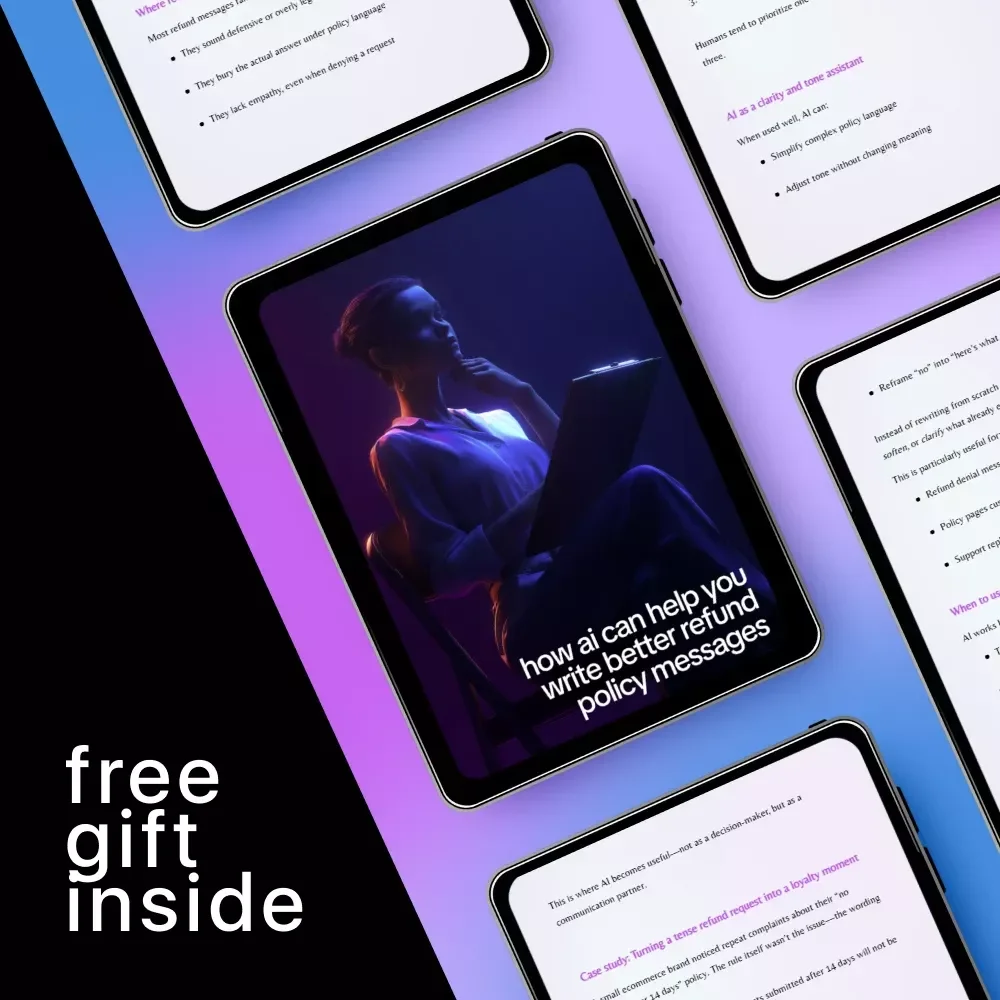 How AI Can Help You Write Better Refund Policy Messages | Practical Guide for Ways AI Can Help Write Refund Policy Messages