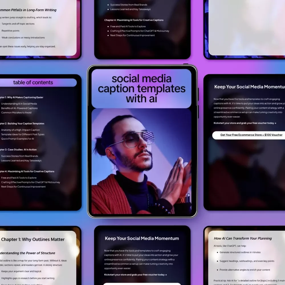 Social Media Caption Templates with AI – Smart Guide for Effortless Content Creation, social media caption templates with ai for Creators & Brands