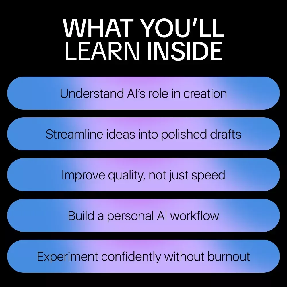 The Creator’s Guide to AI Basics: Digital Download eBook, AI for Creators, Creative Workflow Checklist, Beginner-Friendly AI Guide