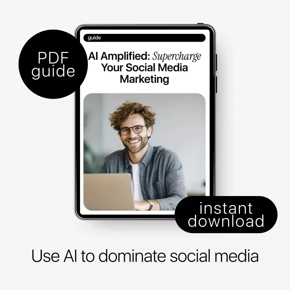 AI Amplified: Supercharge Your Social Media Marketing – Practical Guide to the Best AI Tools for Social Media Marketing, Content, Growth & Automation
