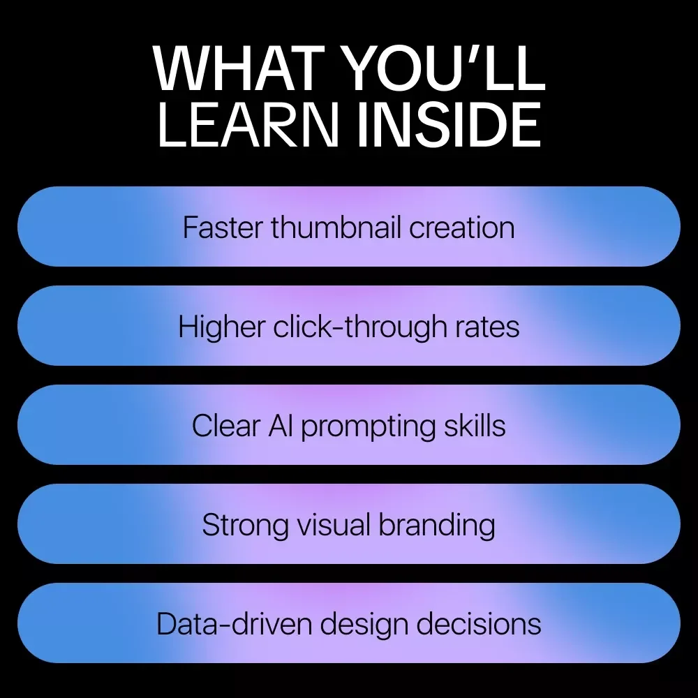 AI-Powered YouTube Thumbnails Ebook – Step-by-Step Guide on how to create youtube thumbnails with ai for Click-Worthy Channel Growth