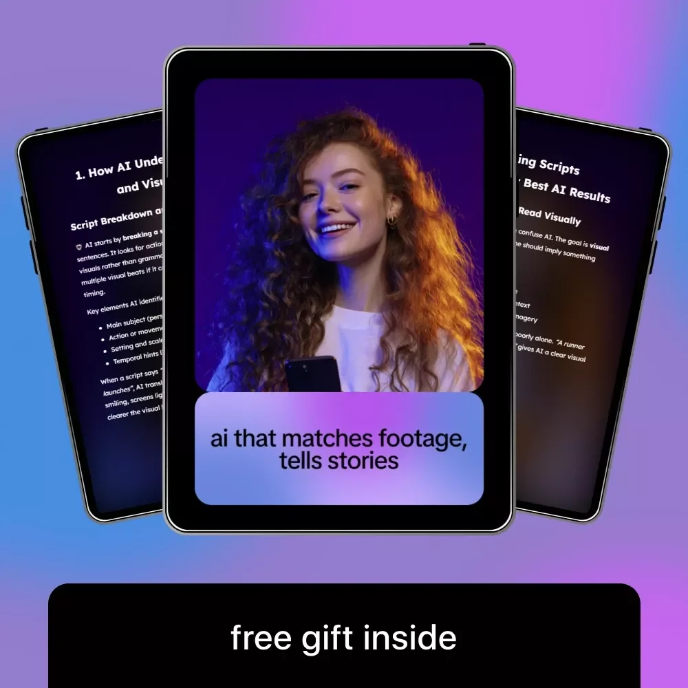 AI That Matches Footage, Tells Stories – Pro Guide for Creators Using ai to match stock footage to script, Smarter Video Workflows, Visual Storytelling with AI