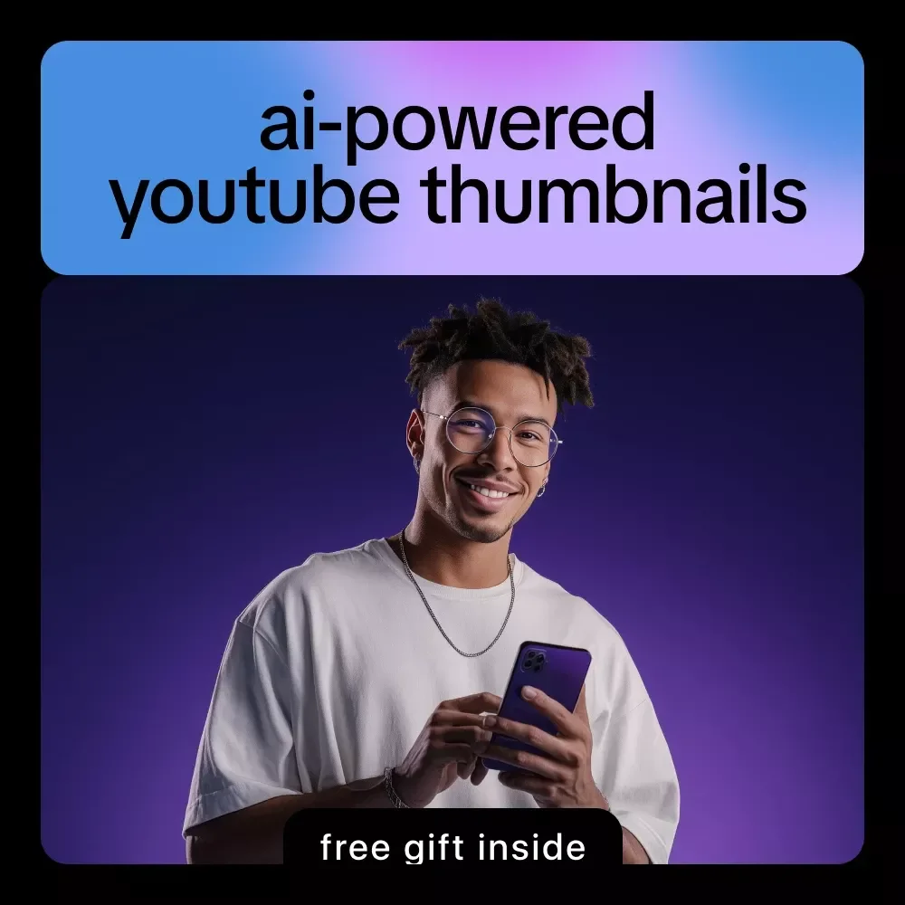 AI-Powered YouTube Thumbnails Ebook – Step-by-Step Guide on how to create youtube thumbnails with ai for Click-Worthy Channel Growth