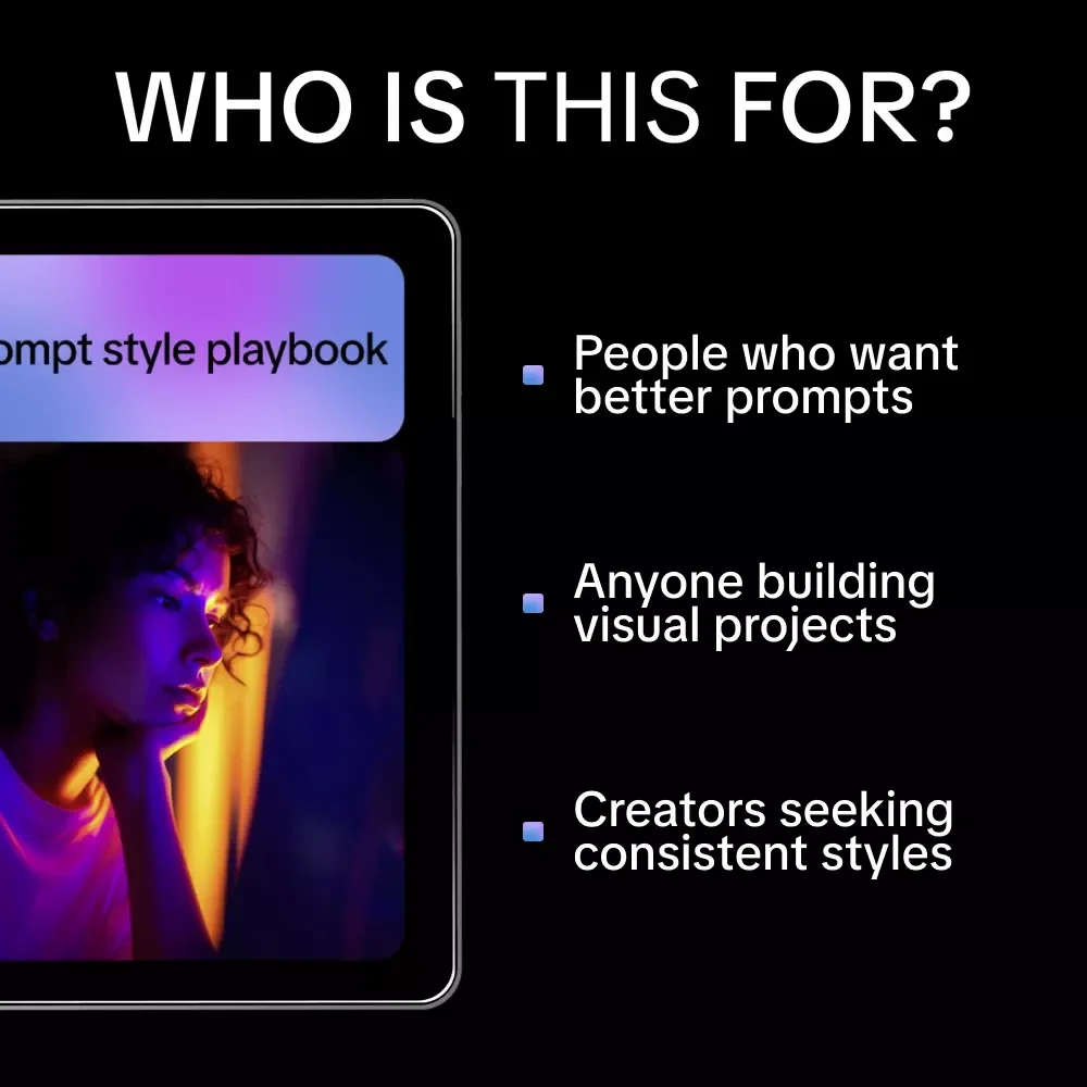 Prompt Style Playbook – Checklist for Prompt Formulas for Different Art Styles, AI Art Prompt Guide, Creative Prompt System, Digital Download