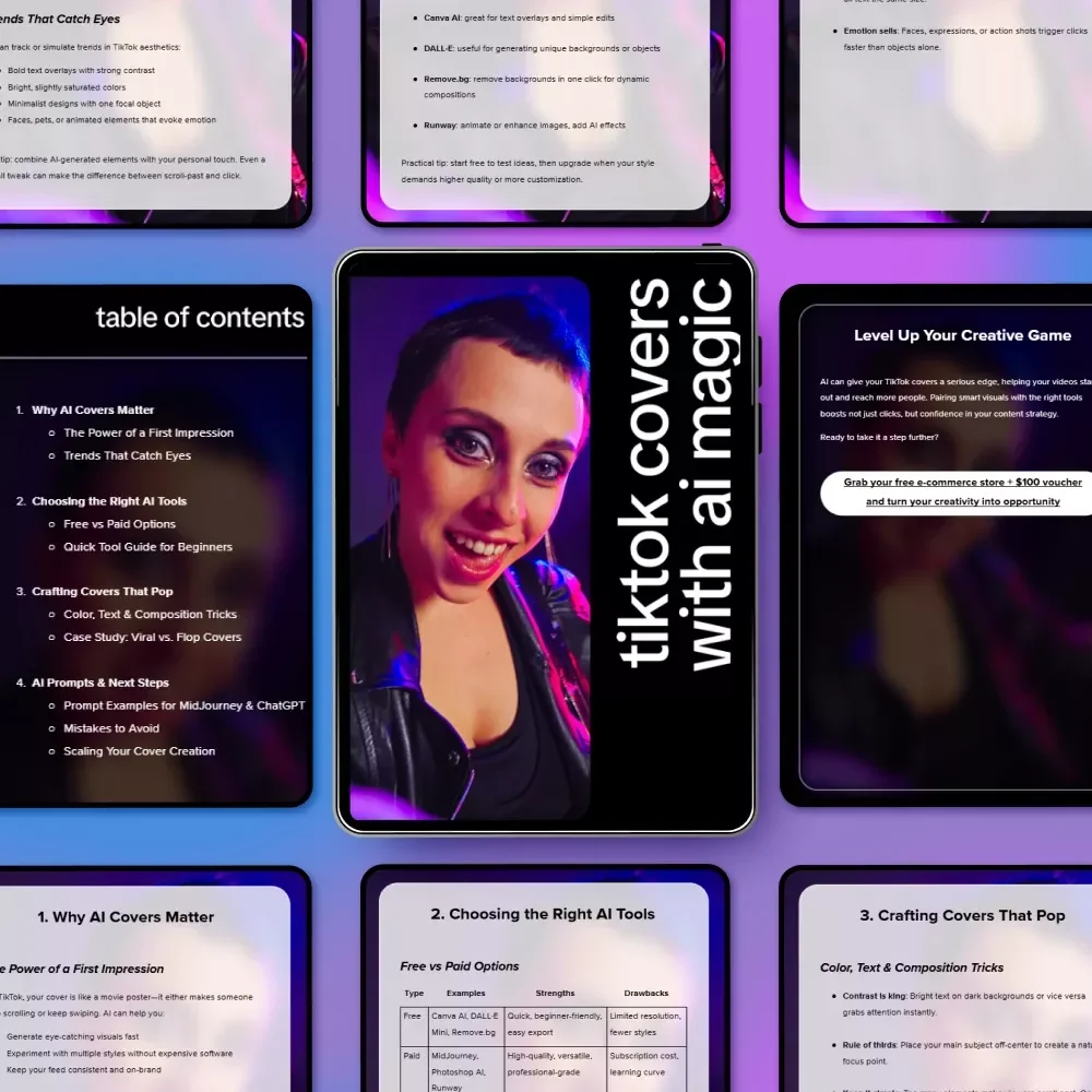 TikTok Covers with AI Magic – Smart Guide to Scroll-Stopping Thumbnails Using AI Tricks for TikTok Video Covers