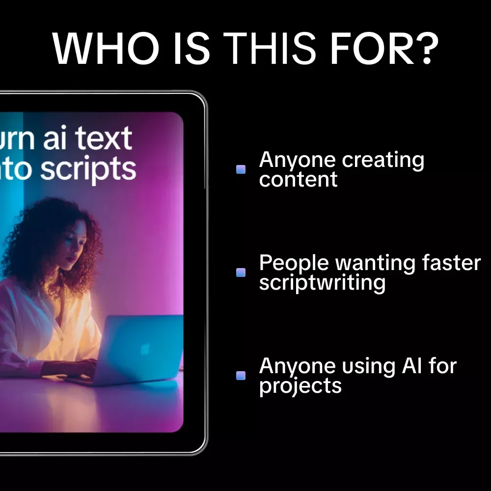 Turn AI Text into Scripts: Checklist for Ways to Convert AI Text into Scripts Easily