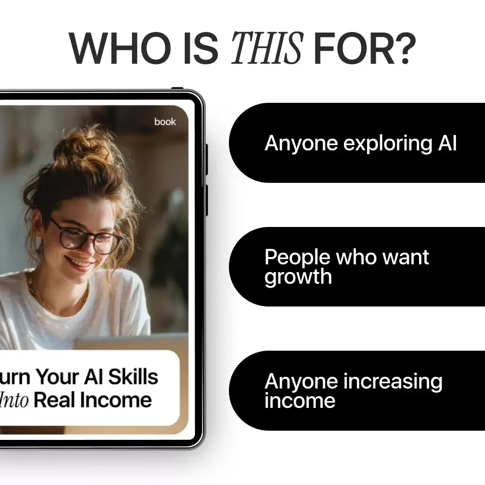 Turn Your AI Skills Into Real Income | High-Value AI Skill Paths | AI Skills Income Comparison eBook for Beginners & Professionals