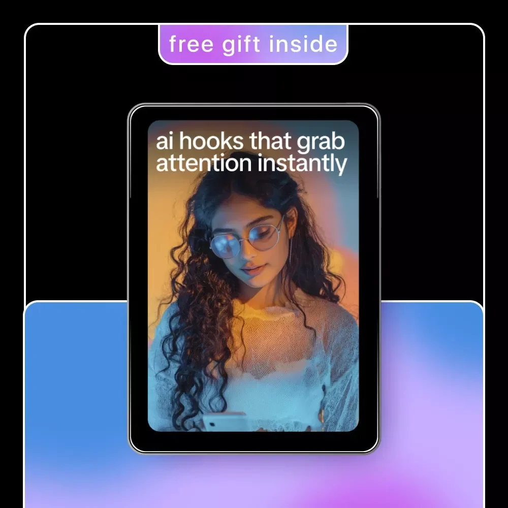 AI Hooks That Grab Attention Instantly | Actionable eBook on Ways to Prompt AI for Better Hooks for Content Creators & Marketers