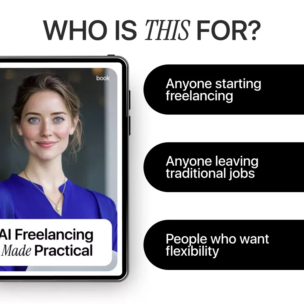 AI Freelancing Made Practical – Step-by-Step Guide on how to use ai to become a freelancer, Build Profitable AI Services & Workflows