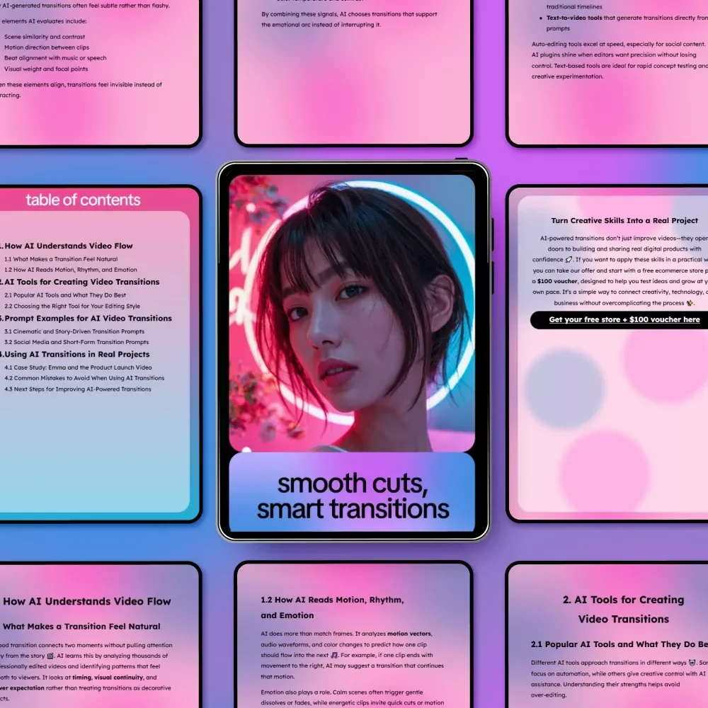 Smooth Cuts, Smart Transitions: The Ultimate Guide to AI for Creating Video Transitions – Boost Your Editing Skills