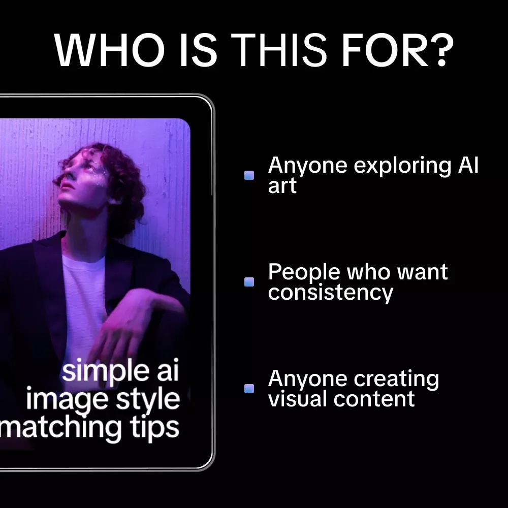 Simple AI Image Style Matching Tips – Easy Guide to simple ai image style matching tips for Better AI Art, Prompt Writing & Style Consistency