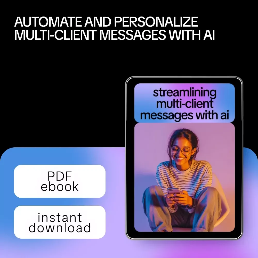 Streamlining Multi-Client Messages With AI – A Complete eBook on How to Use AI for Multi Client Workflow Messages, Automation, Personalization, and Engagement