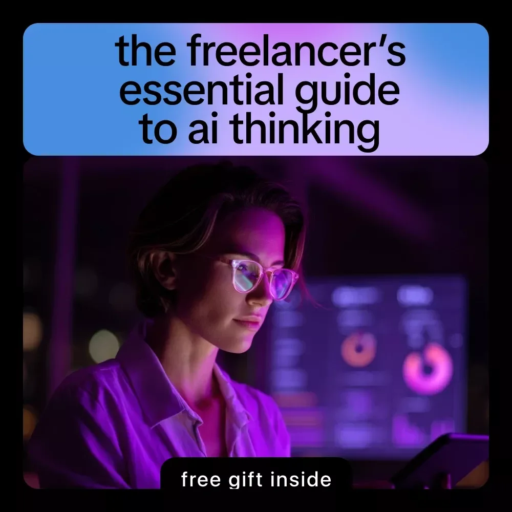 The Freelancer’s Essential Guide to AI Thinking – eBook for Modern Freelancers, Core AI Ideas Every Freelancer Needs, Smarter Systems, Better Workflows, Income-Focused AI Skills