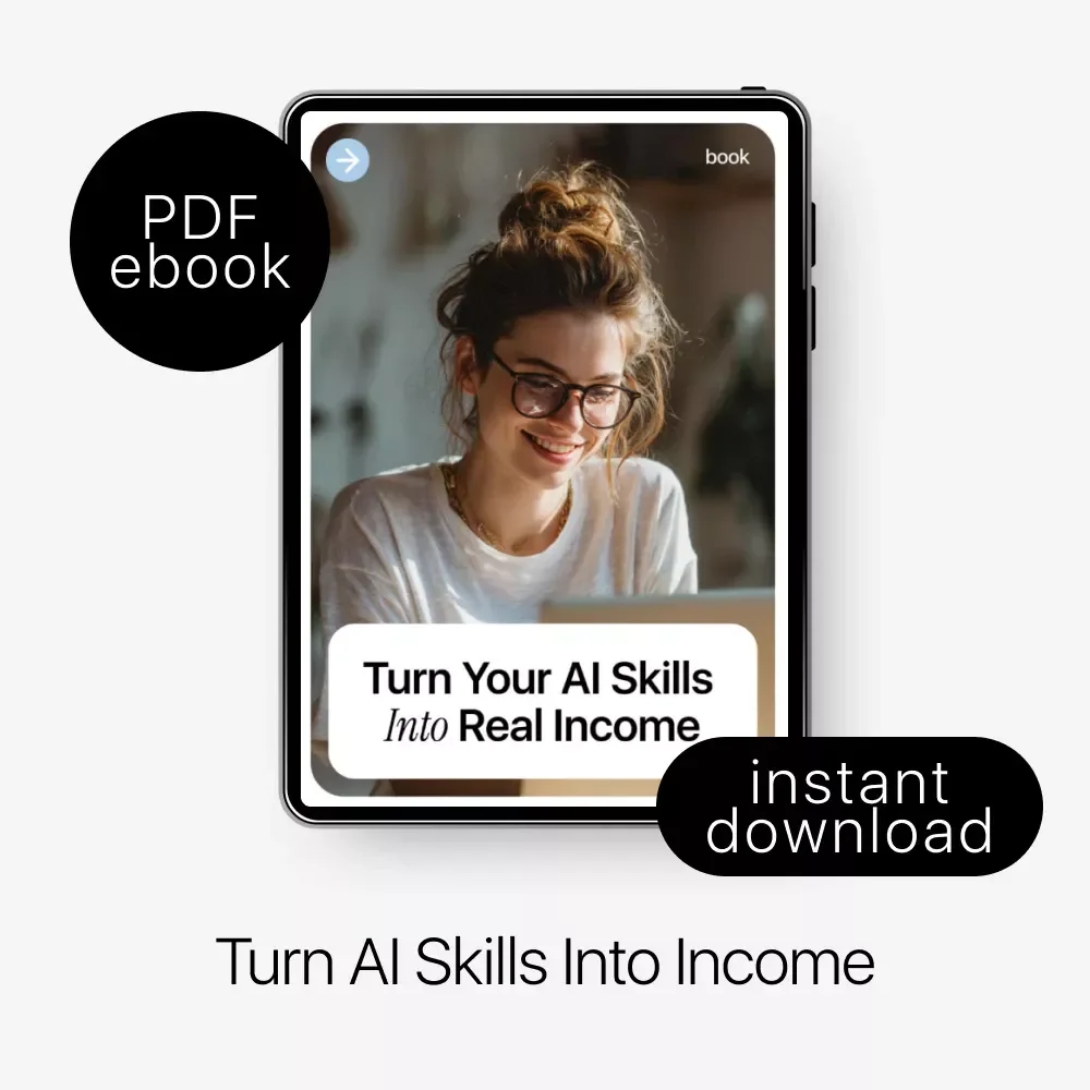 Turn Your AI Skills Into Real Income | High-Value AI Skill Paths | AI Skills Income Comparison eBook for Beginners & Professionals