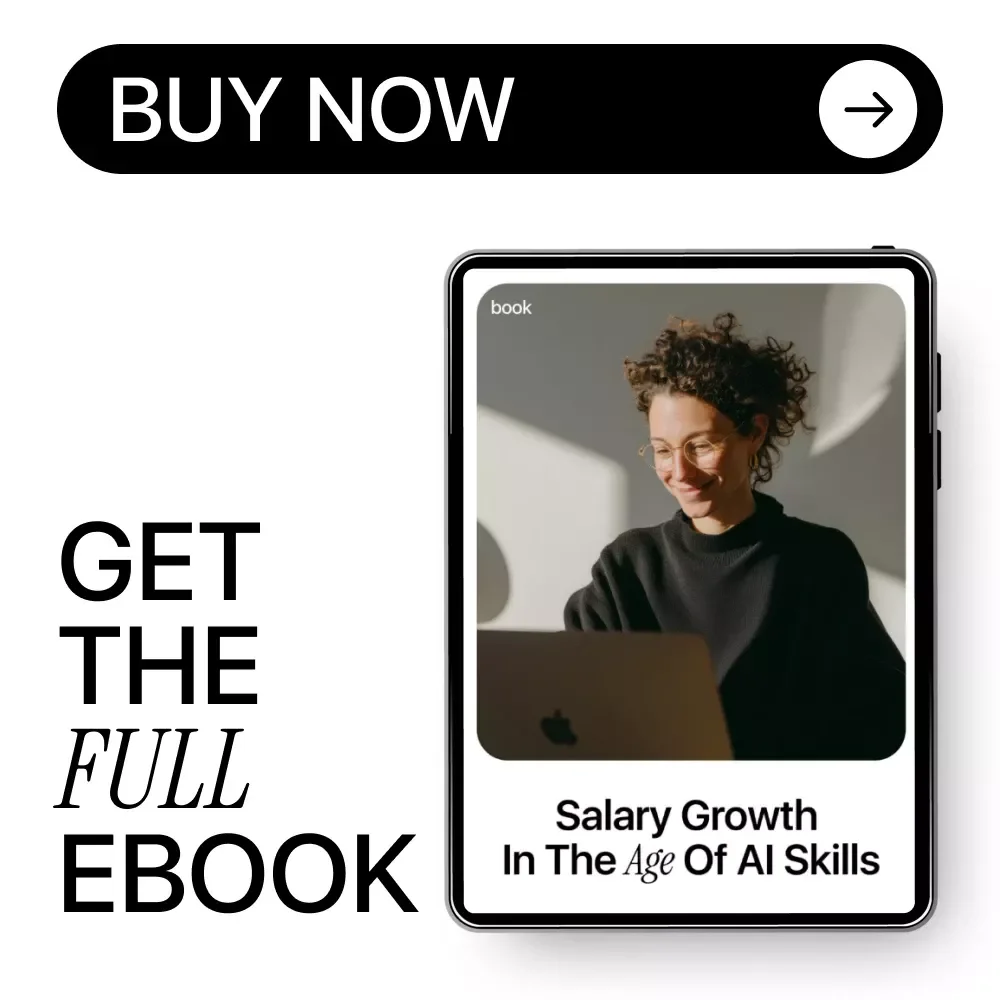 Salary Growth in the Age of AI Skills – Ebook for Salary Increase with AI Skills, Career Growth Ebook, Digital Download for Professionals