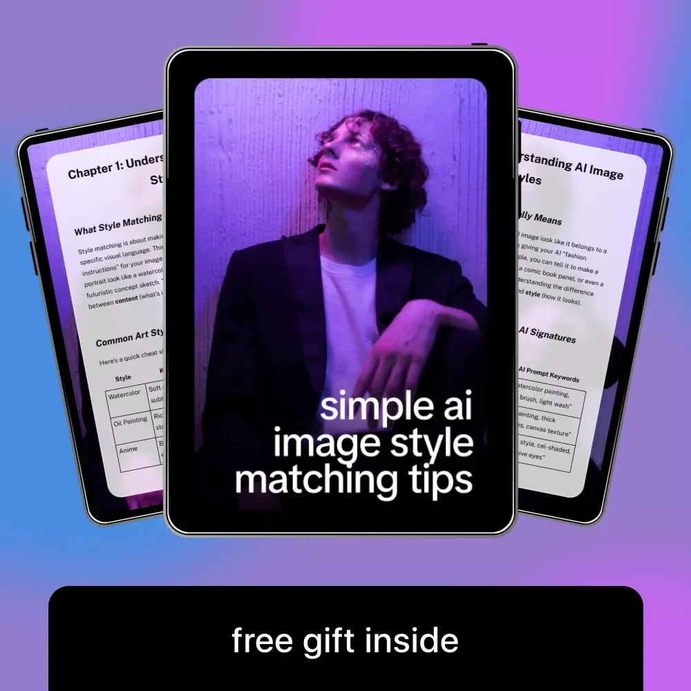 Simple AI Image Style Matching Tips – Easy Guide to simple ai image style matching tips for Better AI Art, Prompt Writing & Style Consistency