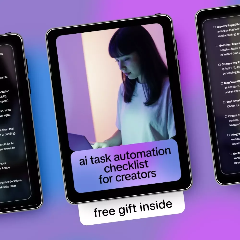 AI Task Automation Checklist for Creators | Step-by-Step Digital Workflow Guide for the best ai task automation for creators