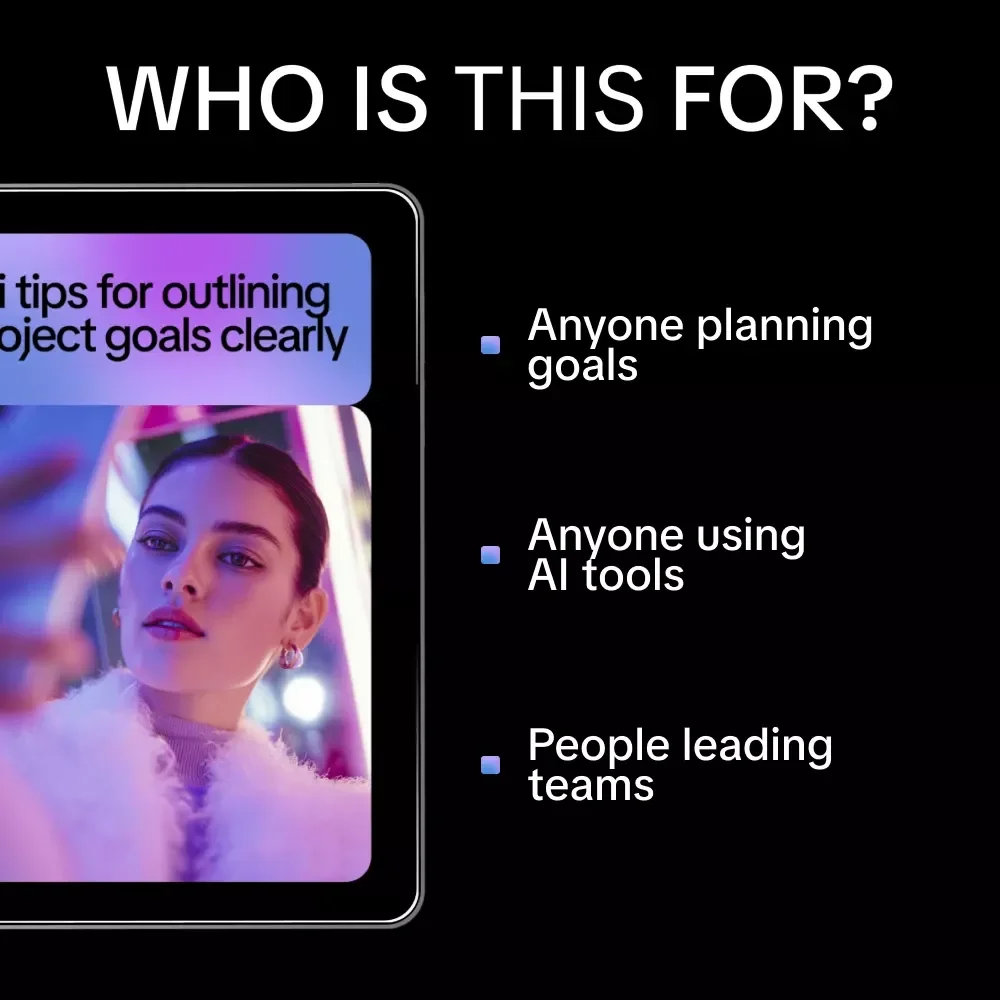AI Tips for Outlining Project Goals Clearly – Practical eBook Guide for Smarter Planning, Clear Objectives & AI-Driven Goal Setting