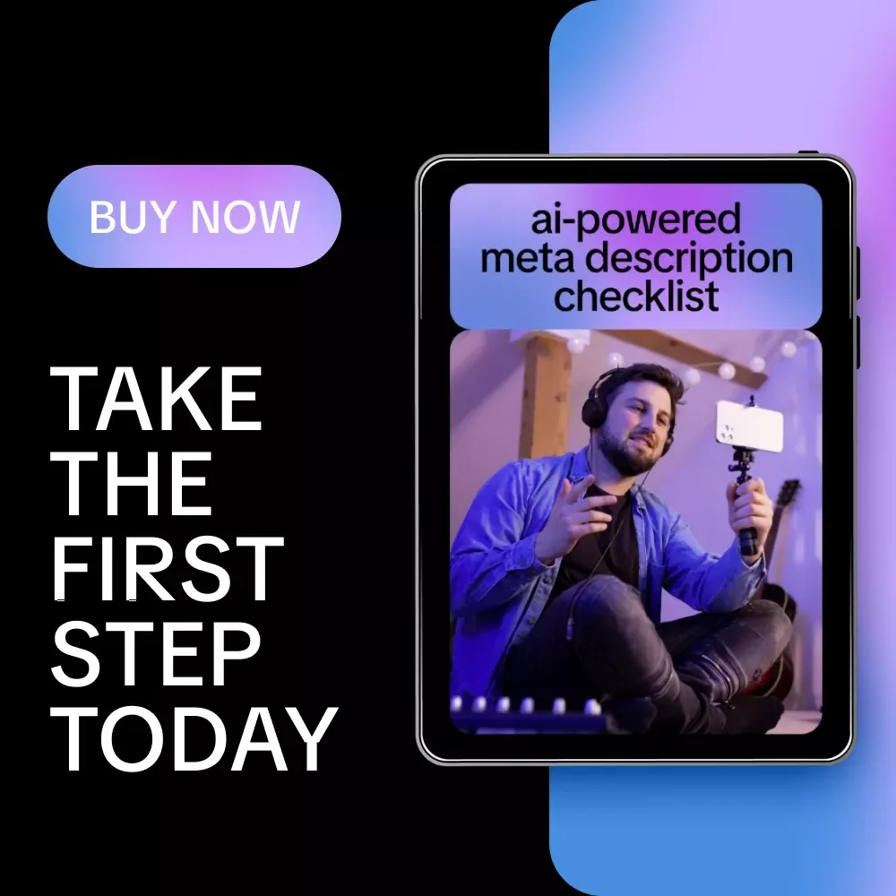 AI-Powered Meta Description Checklist – SEO-Friendly Digital Checklist for ai help for meta description writing, Faster Click-Worthy Search Snippets